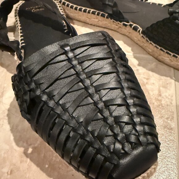 NWOB | Altuzarra x Castaner Nara Altz Espadrille Sandals | Black | Size 39 - Picture 10 of 10